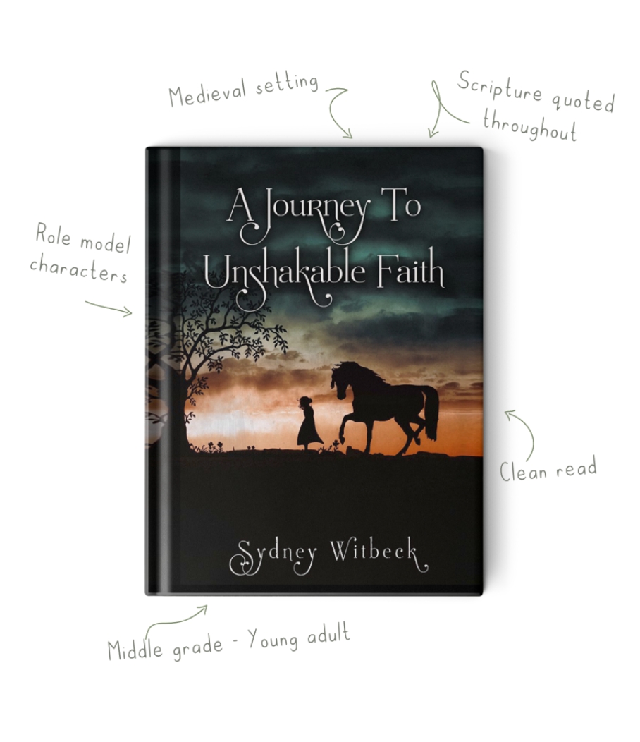 a journey to unshakable faith syndey witbeck with book hooks